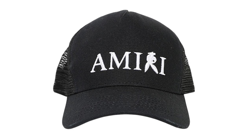 Pre-owned Amiri Men's  Reverse Bunny Hat In Black