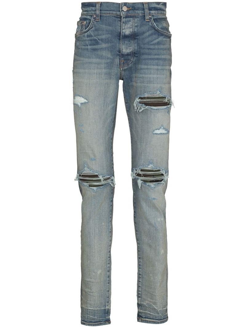 amiri jeans indigo