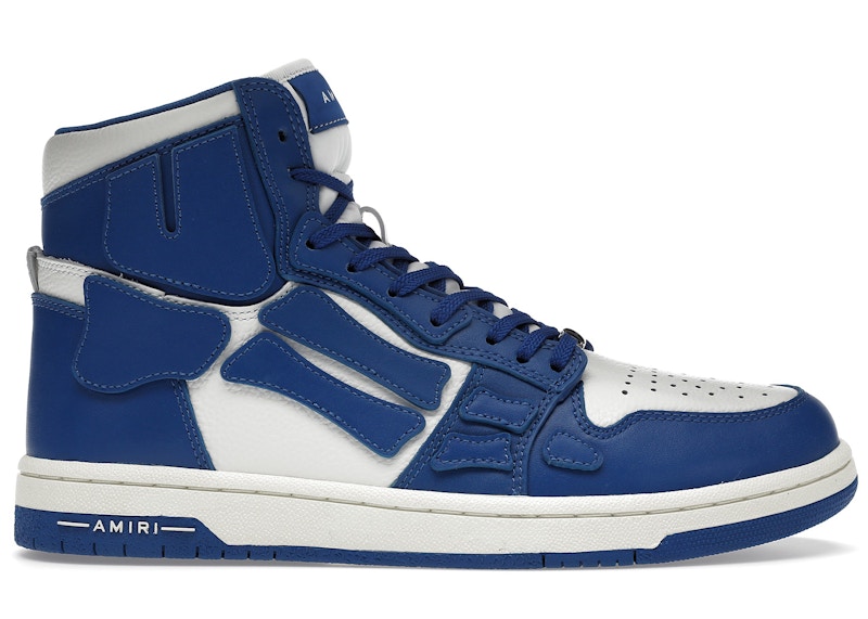 付属品等も完備しておりますAMIRI Skel Top Hi Blue White