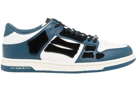 AMIRI Skel Top Low White Navy Blue Black