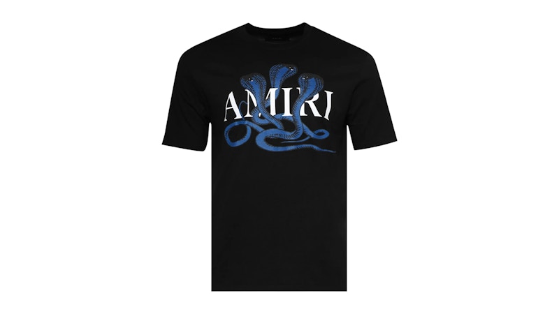 AMIRI Snake Tee Black/Blue