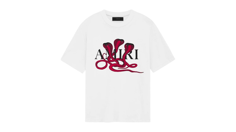AMIRI Snake Tee White/Red