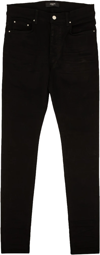 AMIRI Stack Casual Skinny Jeans Black Men's - SS23 - US