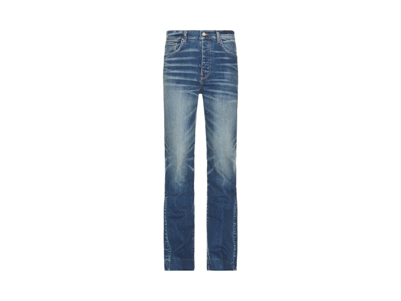 32 AMIRI STACK FLAIR JEAN DARK INDIGO