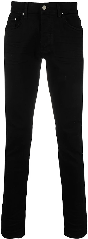 AMIRI Stack Mid-Rise Skinny Jeans Black Men's - SS21 - US