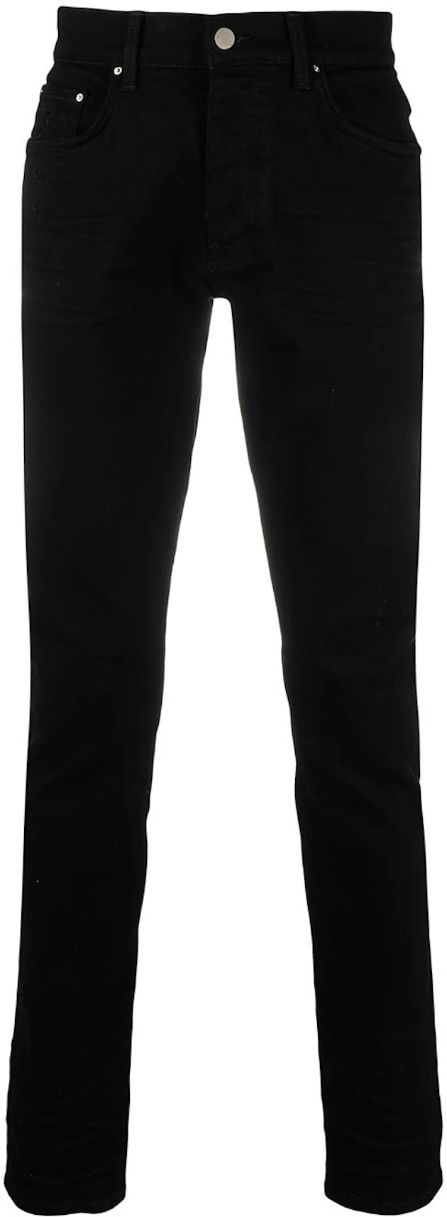 AMIRI Stack Mid-Rise Skinny Jeans Black - SS21 - GB