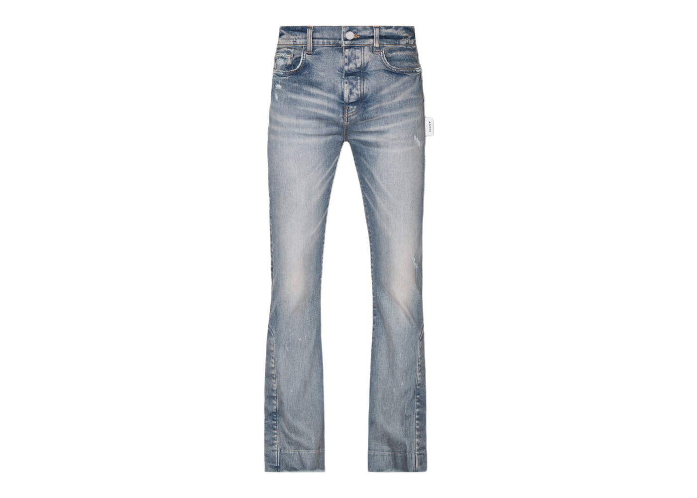 AMIRI Stacked Flare Jeans Clay Indigo メンズ - FW22 - JP