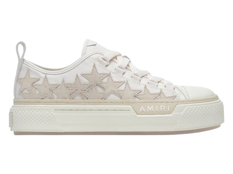 AMIRI Stars Court Low Alabaster (Women's) - AWFOSR1147 271 - JP