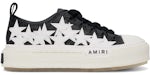 AMIRI Stars Court Low Black Glitter White (Women's)