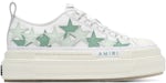 AMIRI Stars Court Low Platform White Frosty Green (Women's)