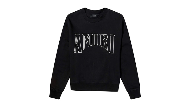 AMIRI ブラック グラフィックスウェット S