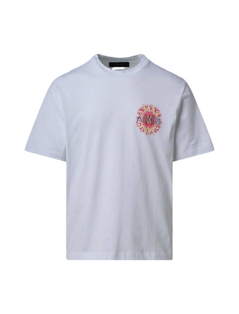 AMIRI Sun Tee White Red