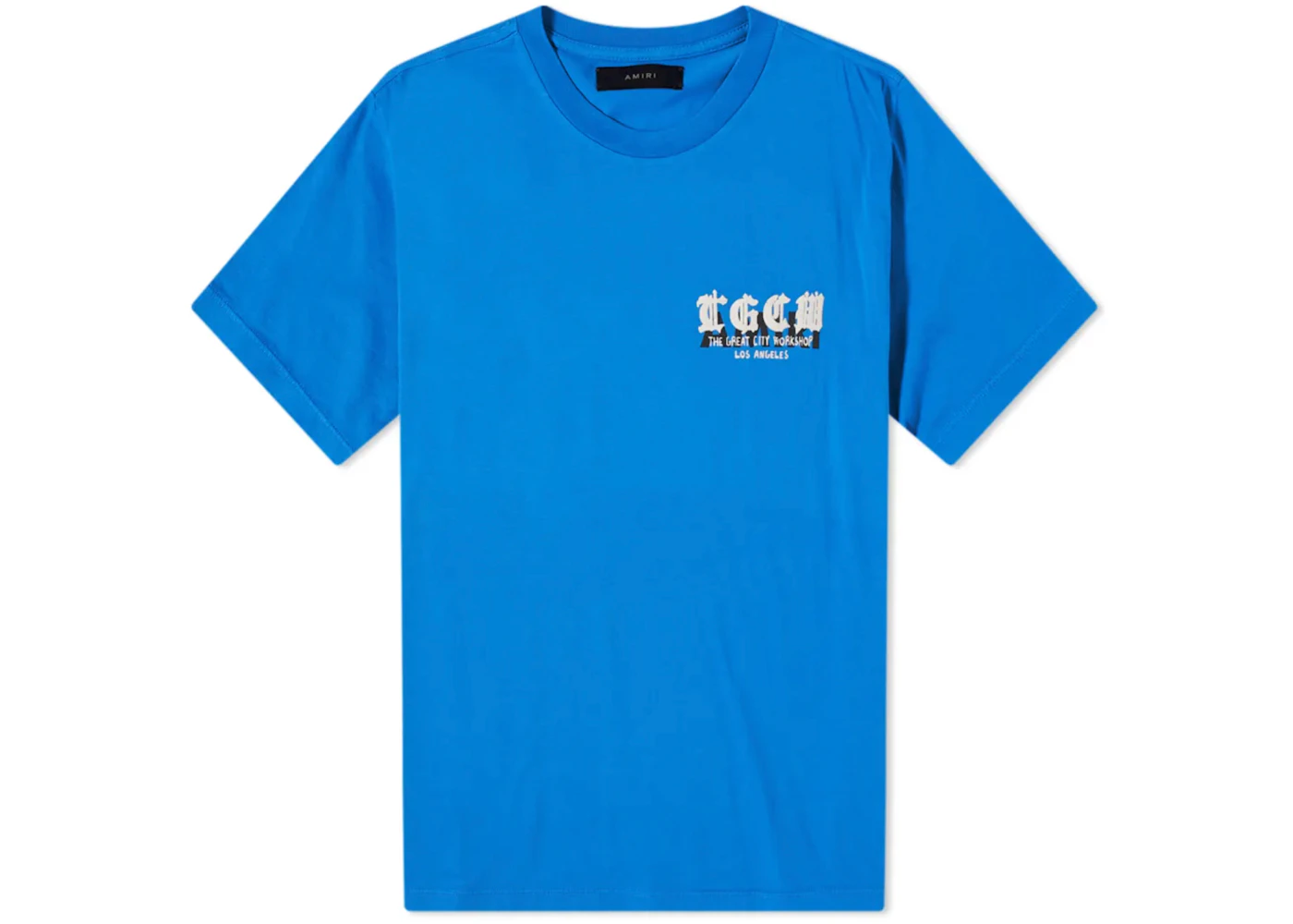AMIRI T.G.C.W. T-Shirt Blue Men's - SS22 - US