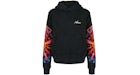 AMIRI Tie-Dye Logo Embroidered Hoodie Black/Multi
