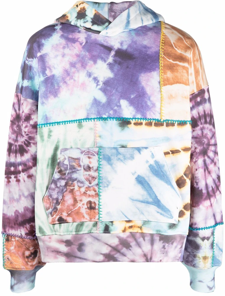 Hooded Tie Dye Cover Up | Multicolor - 2T / Purple