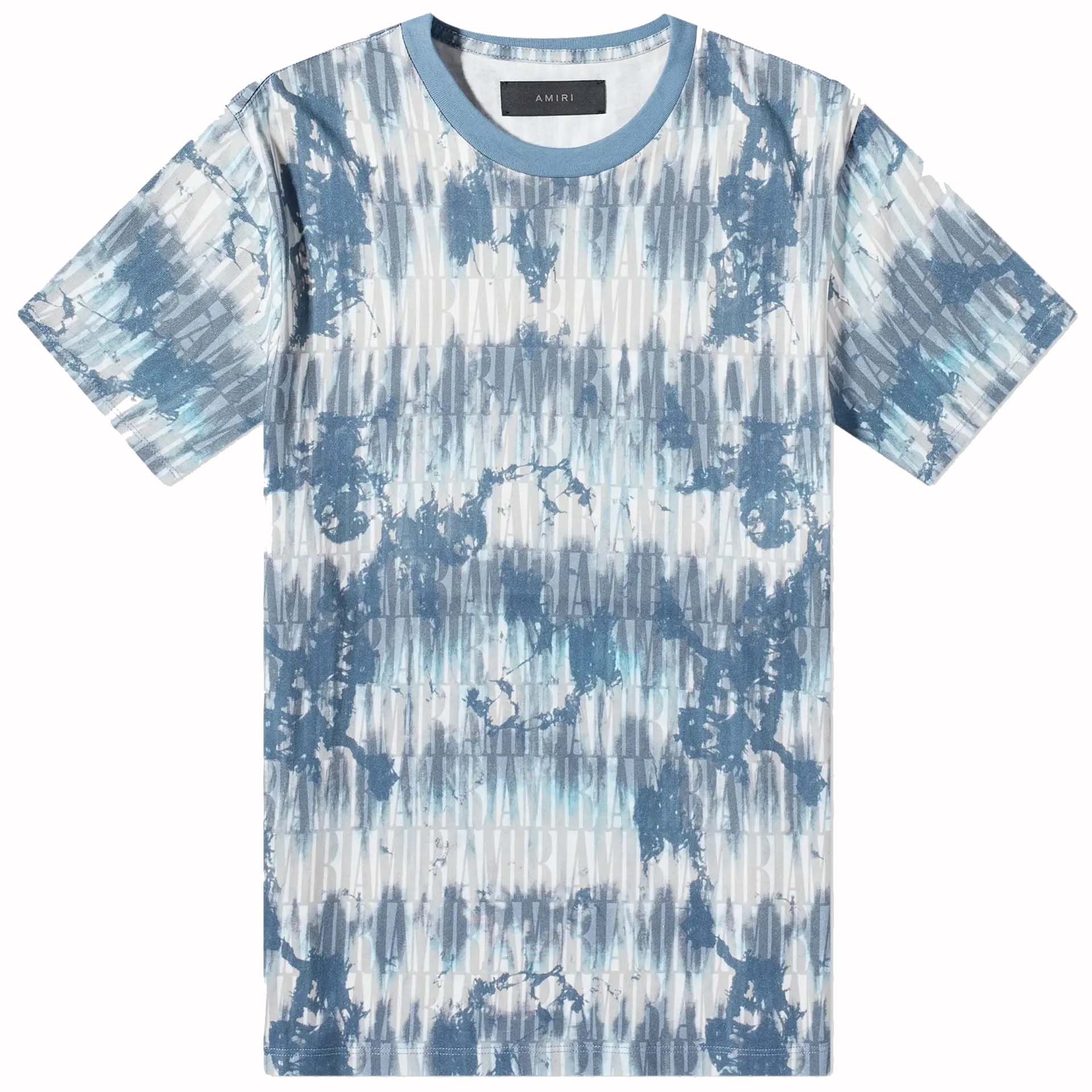 AMIRI Tie Dye Tee Blue