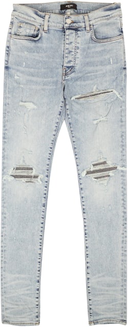 Amiri Vintage MX1 Irridescent Skinny Jeans Blue