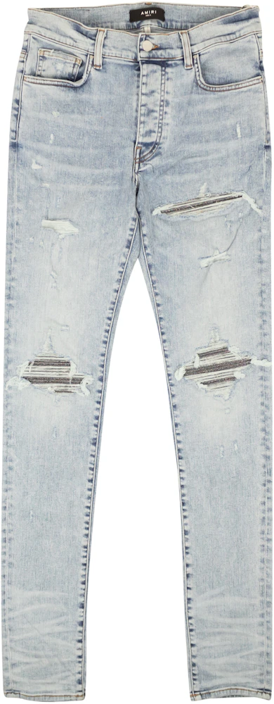 AMIRI Vintage MX1 Irridescent Skinny Jeans Blue Men's - SS23 - US