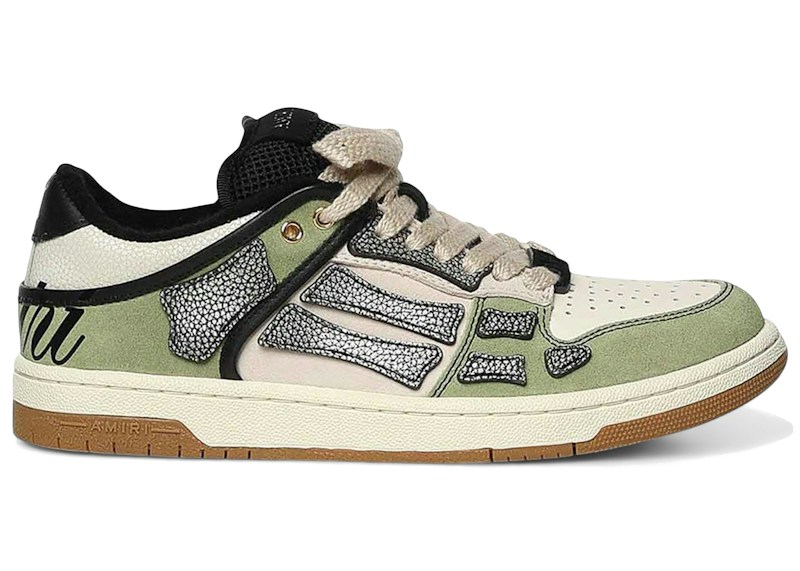 AMIRI XL Skel Top Low Green Tea