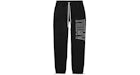AMIRI Zoltar Logo Sweatpants Black