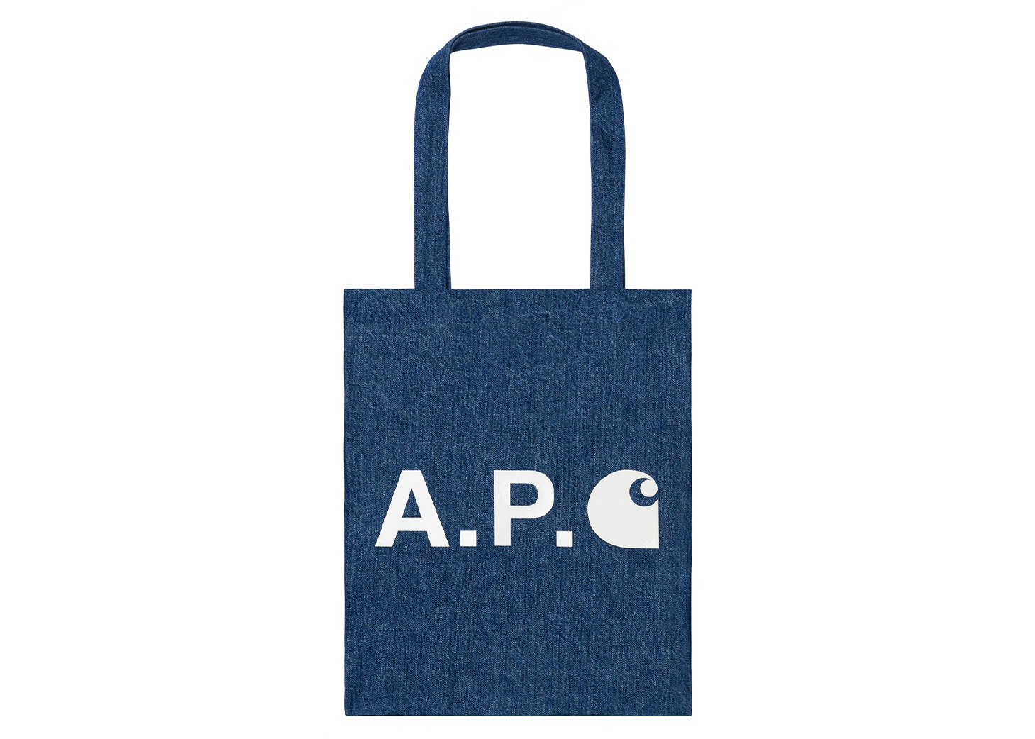 A.P.C. Carhartt Tote Bag Indigo - SS21 - US