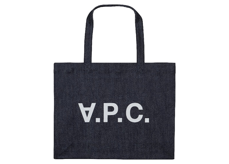 Pre-owned Apc Daniela Shopping Bag In Indigo