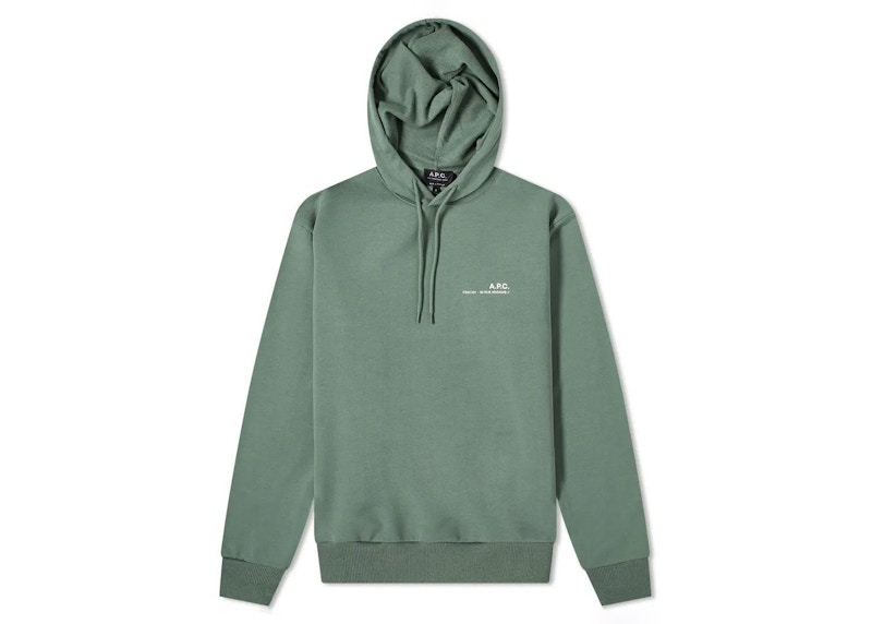 A.P.C. Item Hoodie Green Men's - SS21 - US