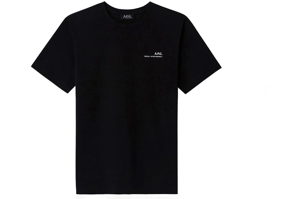 A.P.C. Item T-shirt Black