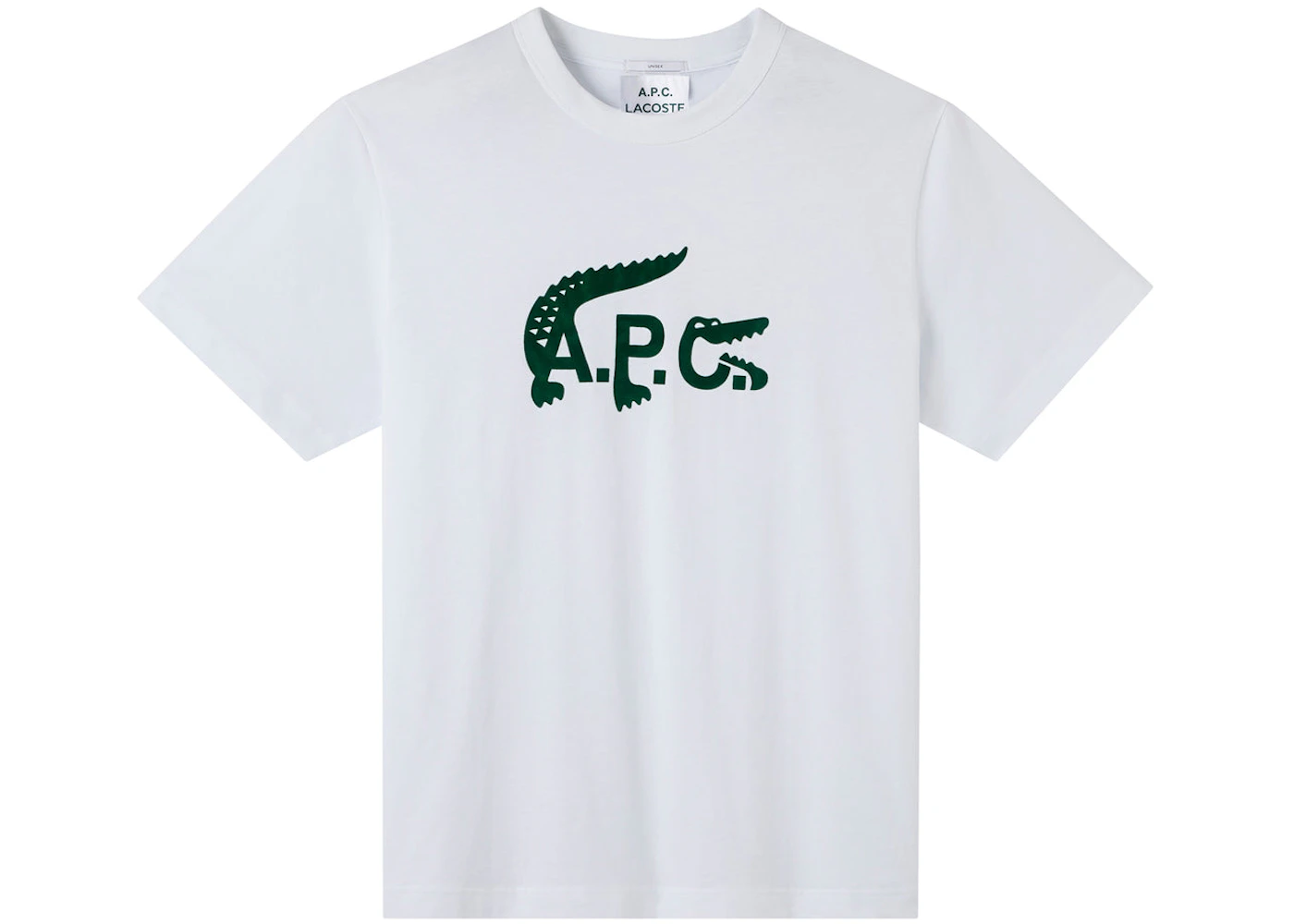 A.P.C. x Lacoste T-shirt White - SS22 - US