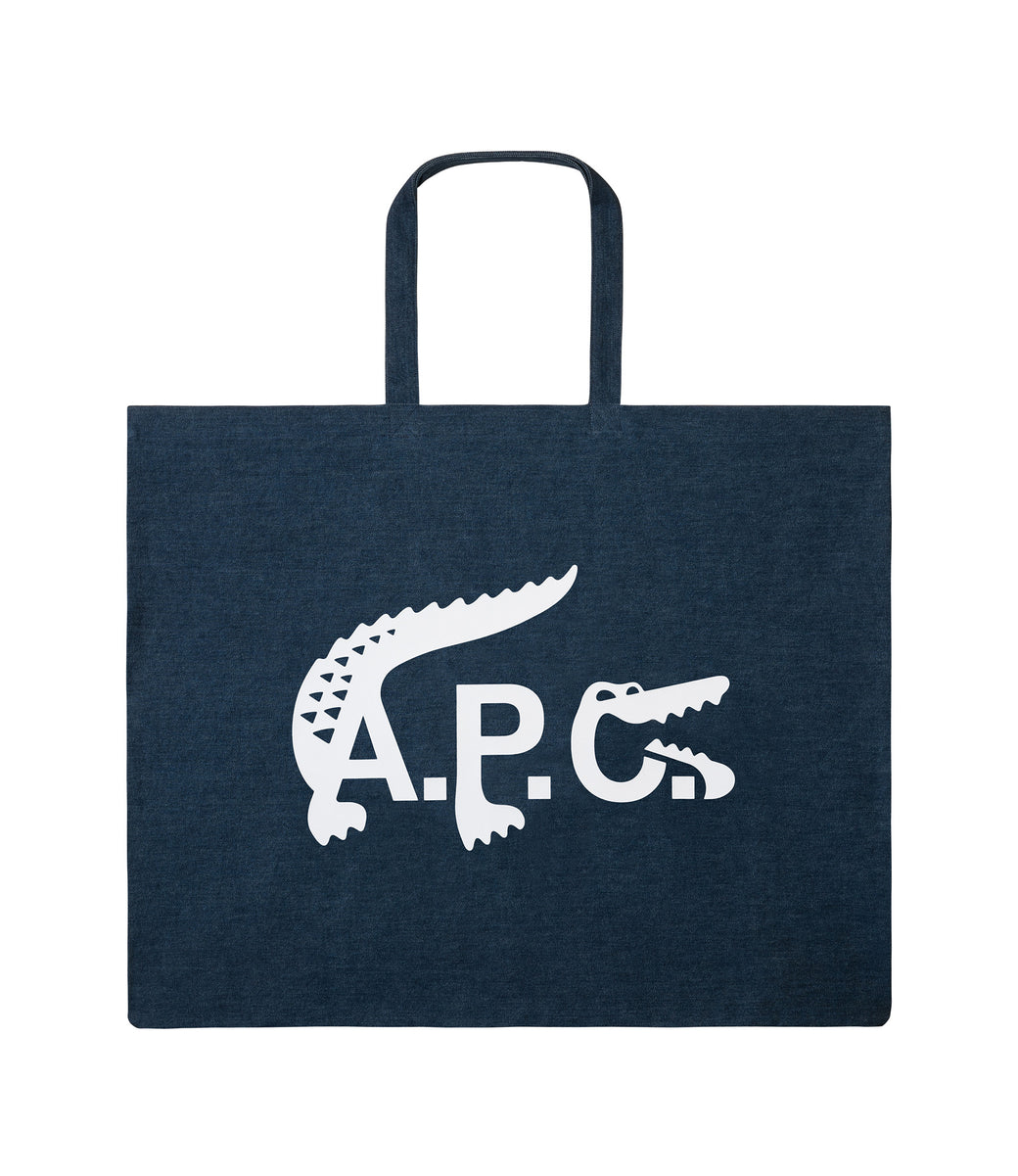 A.P.C ×LACOSTE トートバッグ