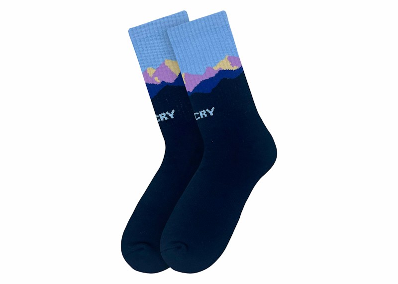 APTHCRY Landscape Socks Mountain