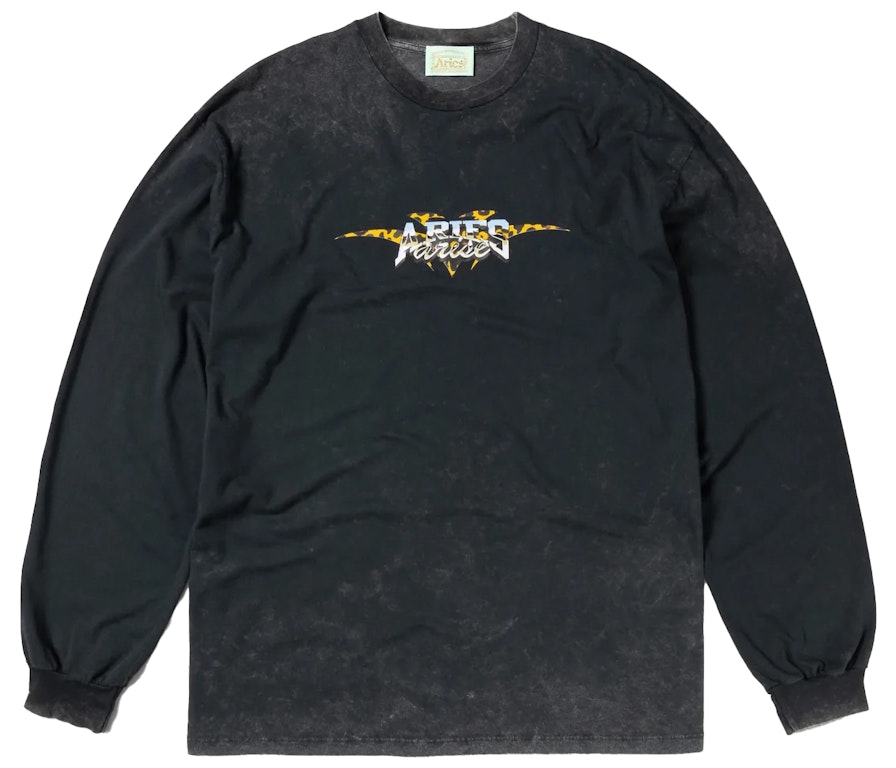 Pre-owned Aries Chrome Desert T-shirt Acid Wash