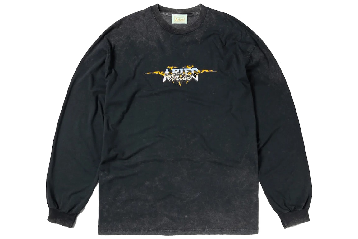 Pre-owned Aries Chrome Desert T-shirt Acid Wash