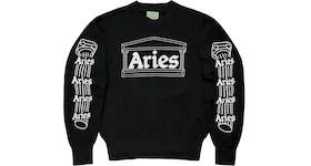 Aries Column Sweatshirt Black