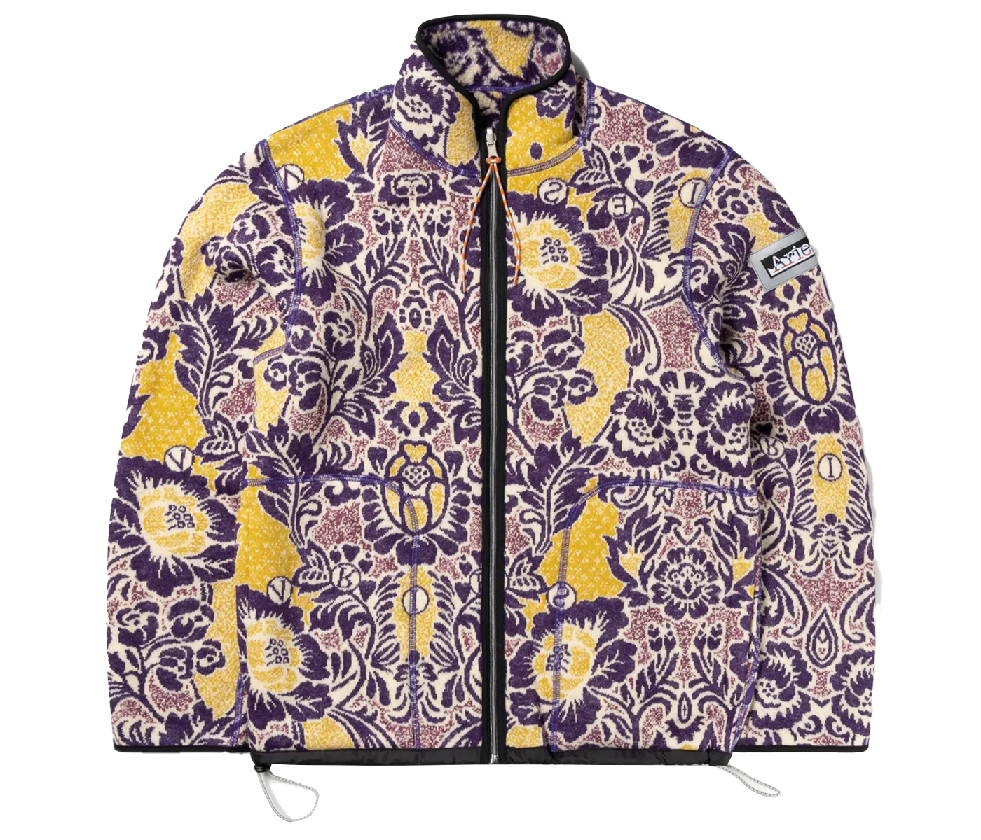 ARIES Fleur Fleece Zip Jacket Multi
