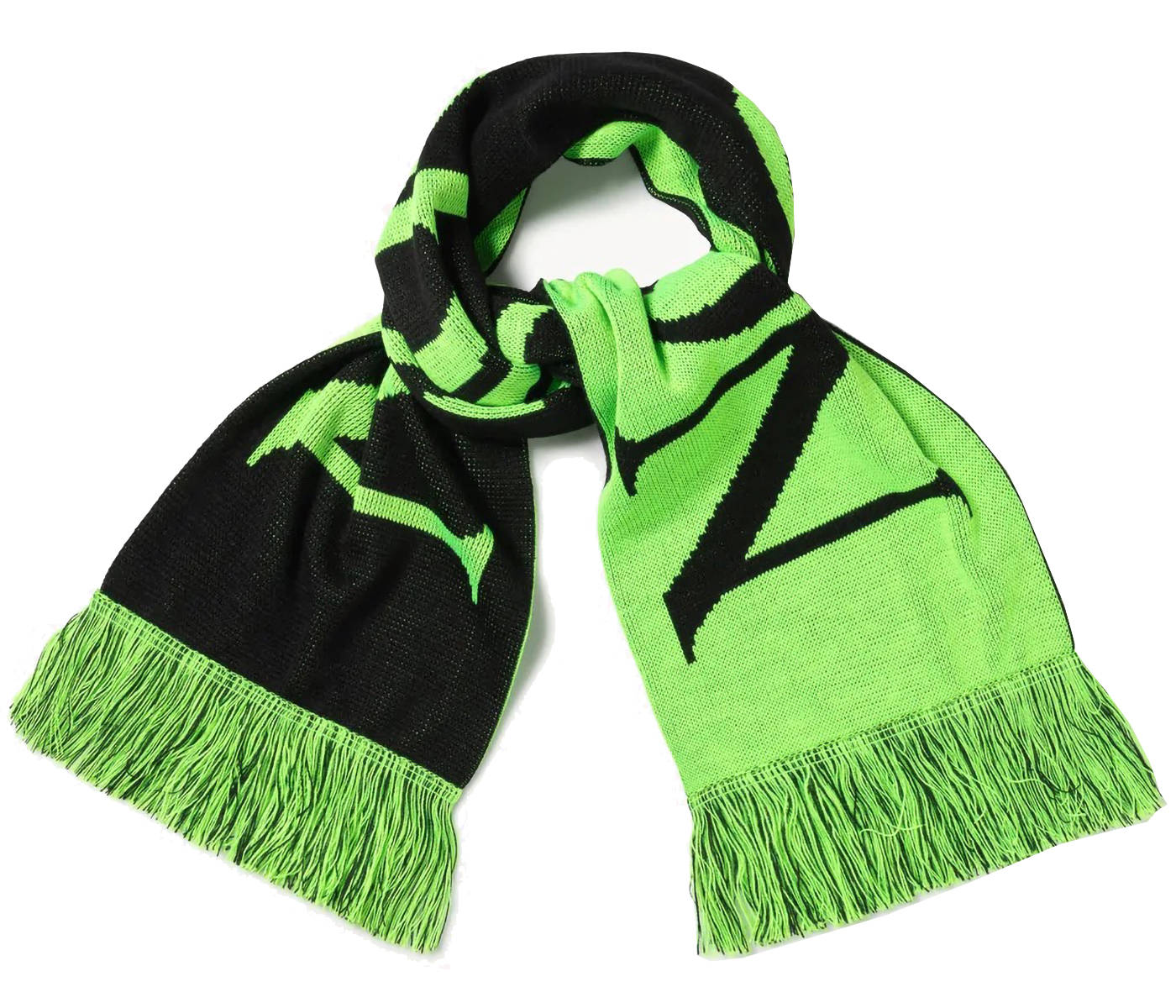 Aries No Problemo Scarf Black Green - FW22 - US