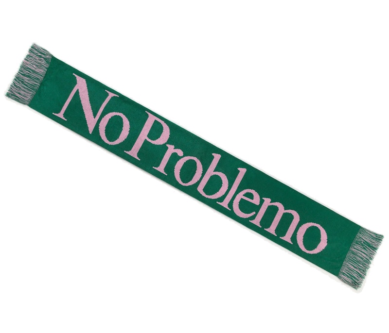 Aries No Problemo Scarf Green Pink - FW22 - US