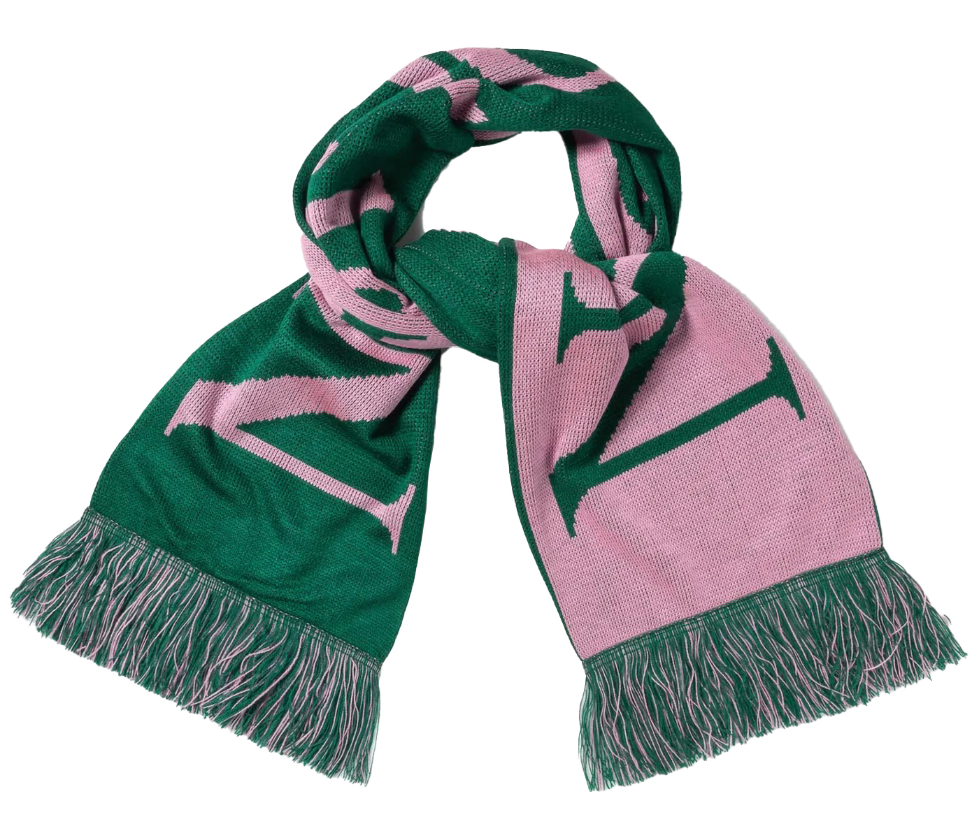 Aries No Problemo Scarf Green Pink - FW22 - US