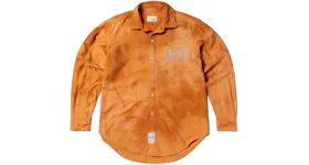 Aries Od Oxford Stripe Shirt Orange