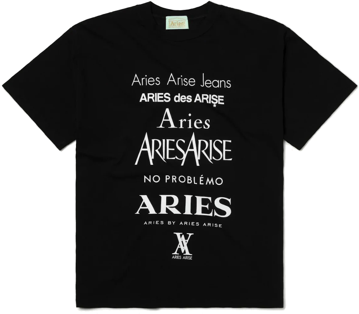 Aries Perfume T-shirt Black - FW22 - US