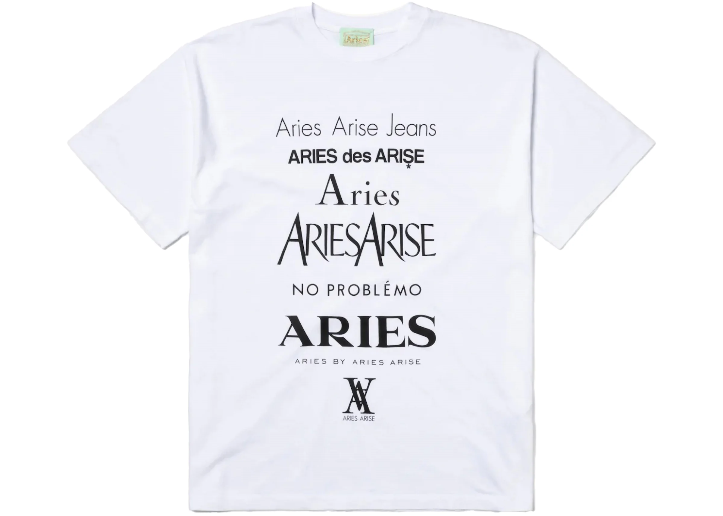 Aries Perfume T-shirt White - FW22 - US