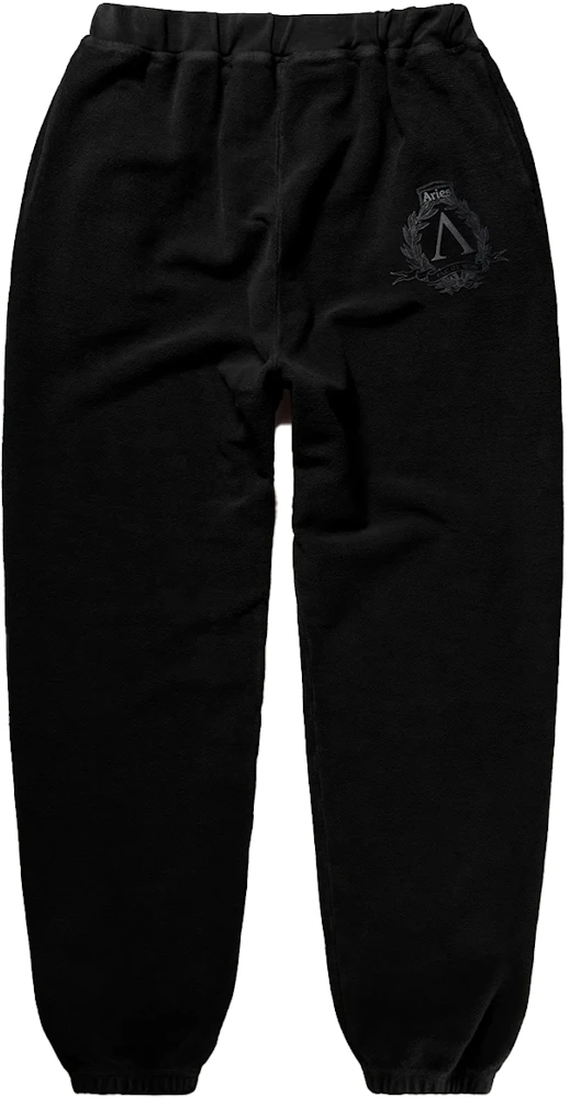 Aries Premium Laurel Sweatpants Black - FW22 - US