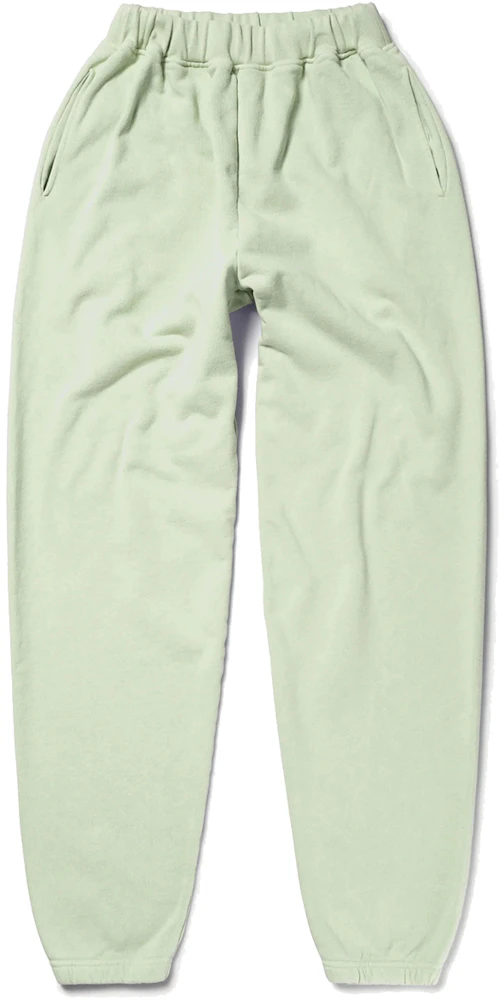 Aries Premium Temple Sweatpants Pastel Green - FW22 - US