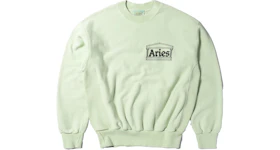 Aries Premium Temple Sweatshirt Pastel Green