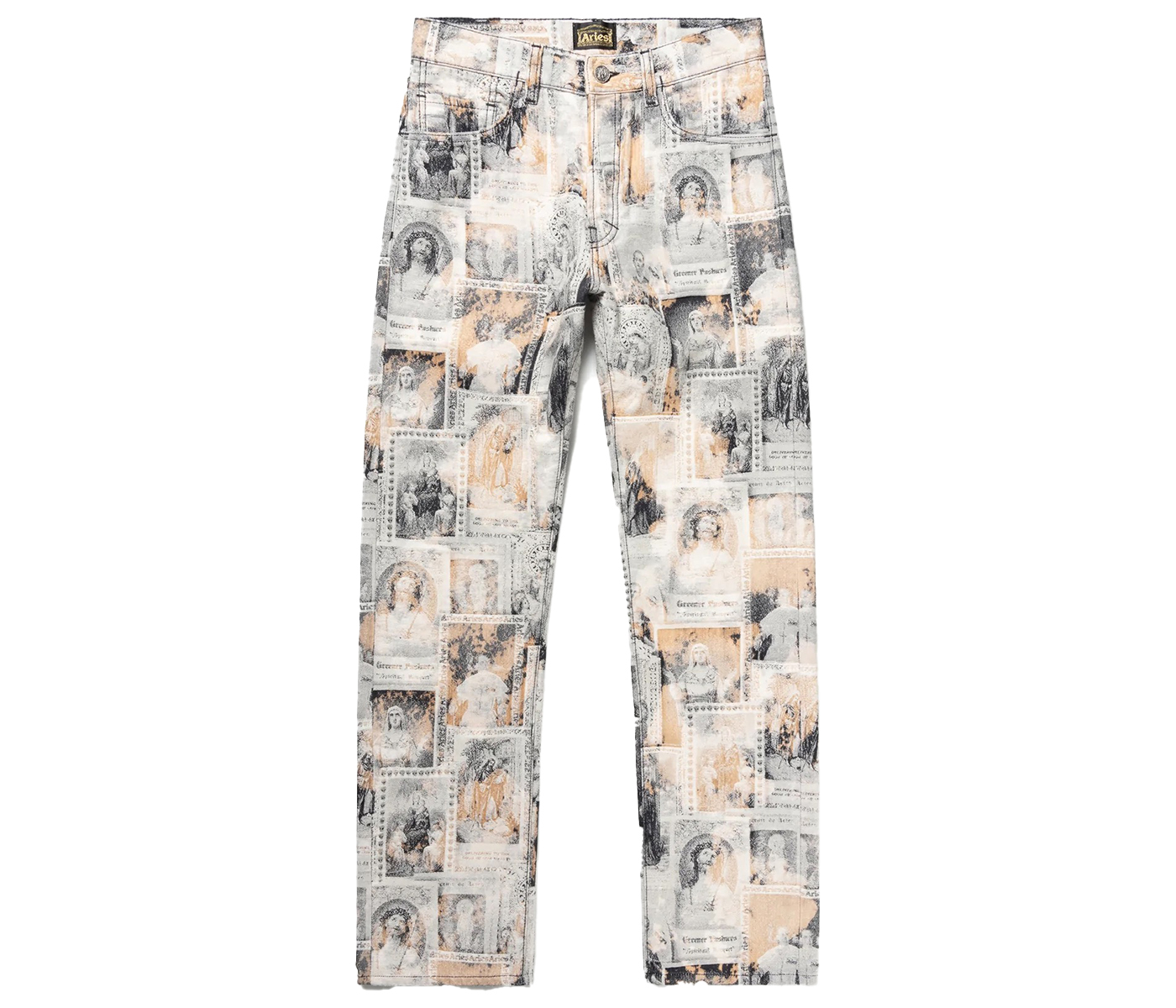 Palace Repeater Donim Jeans White Men's - SS18 - GB