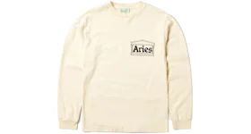 Aries Temple Longsleeved T-shirt Alabaster