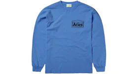 Aries Temple Longsleeved T-shirt Blue