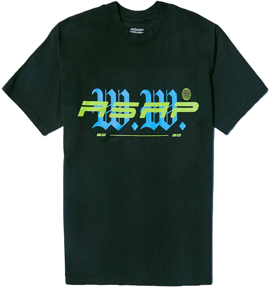 A$AP Worldwide T-Shirt Black - SS20 Men's - US