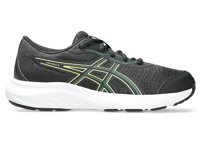 ASICS Contend 9 Black Jasper Green (GS)