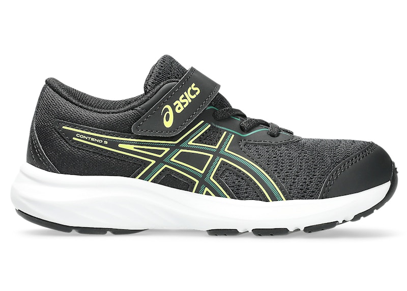 ASICS Contend 9 Black Jasper Green (PS)